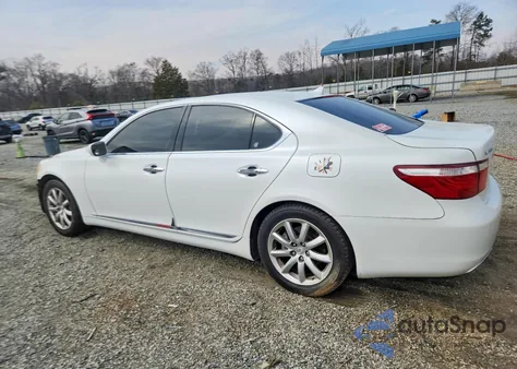 2008 Lexus Ls 460 from USA, damaged, VIN JTHBL46F885079904